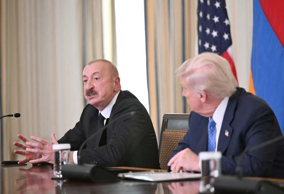 Azərbaycan Prezidenti: Donald Tramp Qafqaza sülh gətirir VİDEO