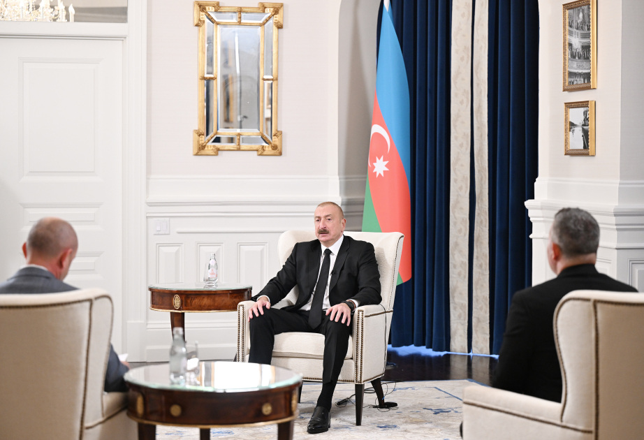Президент Ильхам Алиев: Движущей силой азербайджанофобии была администрация Байдена