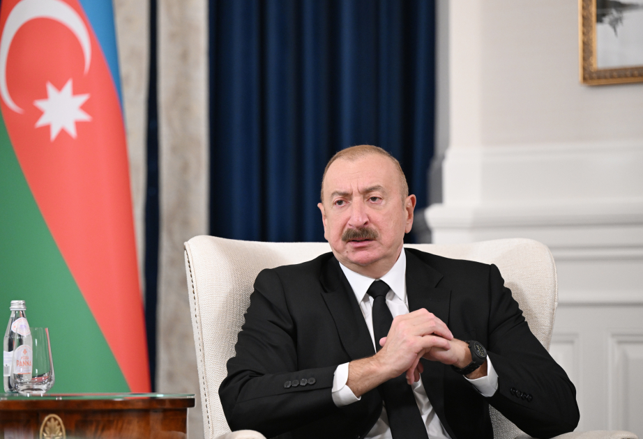 Präsident Ilham Aliyev: Mein Treffen mit Präsident Trump fand in einer sehr offenen und freundlichen Atmosphäre statt