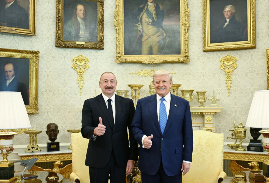 Первый вице-президент Мехрибан Алиева поделилась публикацией о встрече в Вашингтоне