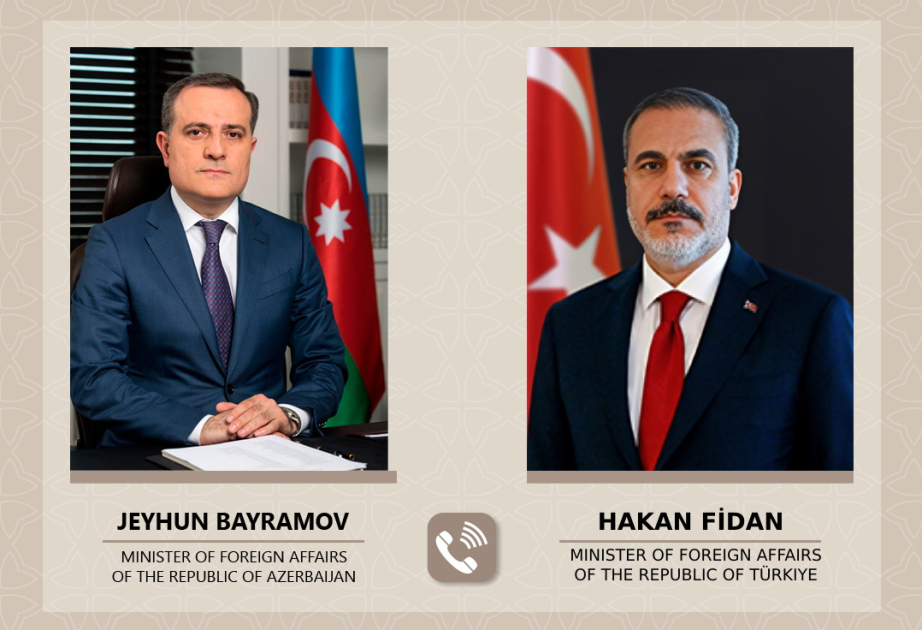 Conversación telefónica entre los Ministros de Asuntos Exteriores de Azerbaiyán y Türkiye