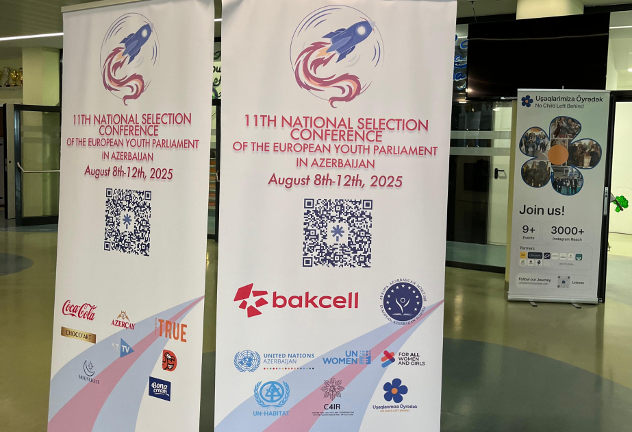 Eleventh National Selection Conference of European Youth Parliament Azerbaijan commences in Baku