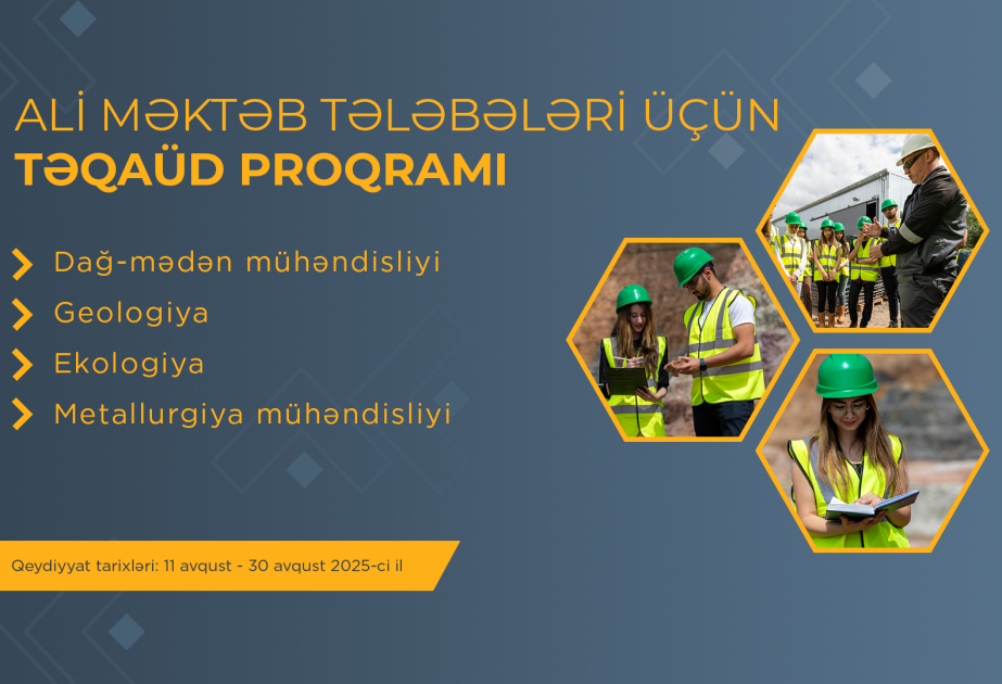 AzerGold CJSC announces a new scholarship programme