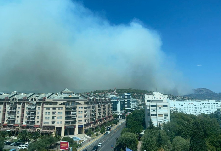 Monteneqronun Piperi bölgəsində meşə yanğını baş verib