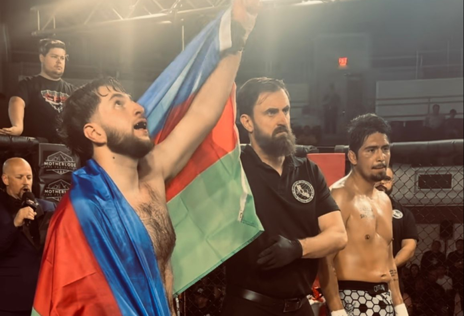 Soydaşımız Kaliforniyada keçirilən MMA döyüşündə qalib gəlib