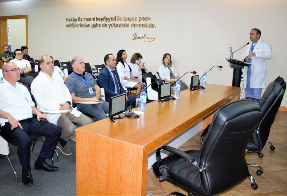 ®  Mərkəzi Gömrük Hospitalında SWOT Təhlili üzrə Tibbi Xidmət İdarəsinin strateji inkişaf planının hazırlanmasına həsr olunmuş təlim keçirilib