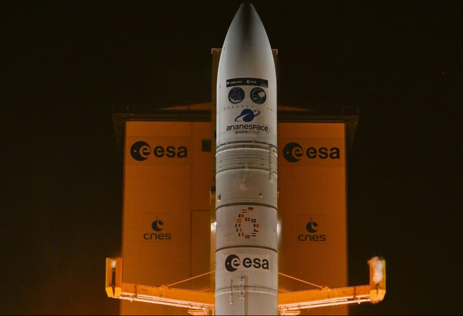 Europäischer Satellit für bessere Wettervorhersage hebt ab