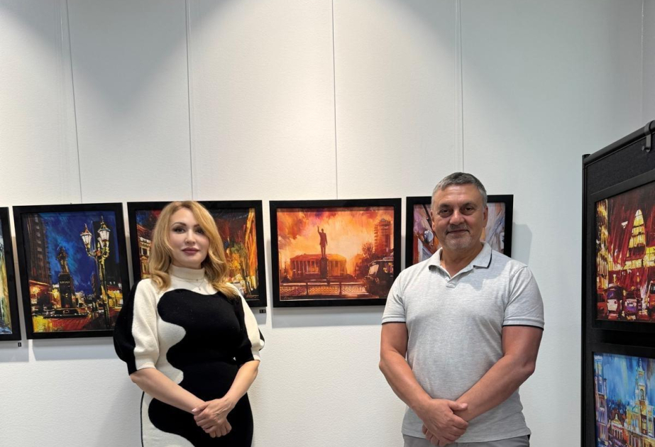Solo exhibition “Magnificent Baku” by Azerbaijani artist Chingiz Abasov opens in Finland