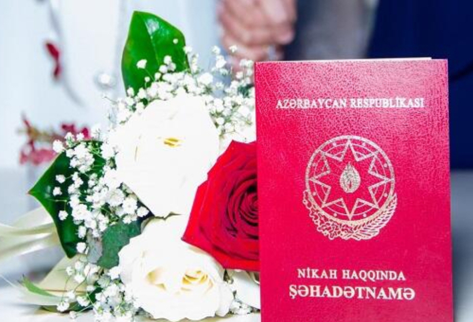 Azerbaïdjan : environ 25 000 couples se sont mariés en janvier-juin