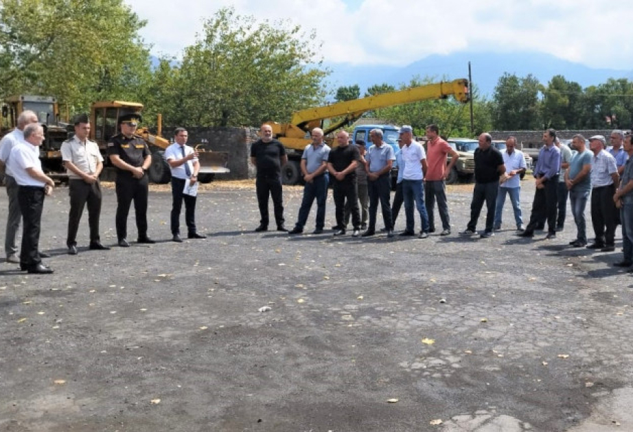 Fövqəladə Hallar Nazirliyi tərəfindən silsilə maarifləndirmə tədbirləri keçirilib