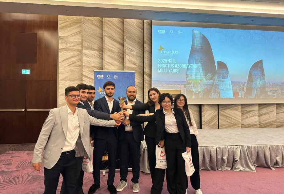 Карабахский университет стал победителем Азербайджанского национального конкурса Enactus