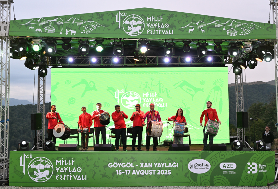 Göygöldə IV Milli Yaylaq Festivalının açılış mərasimi olub