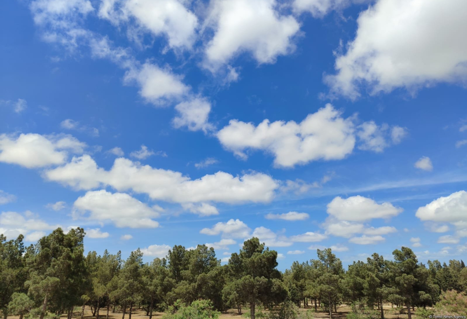 明天阿塞拜疆国内将多为无雨天气
