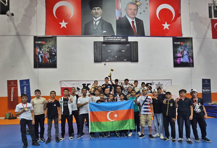 Naxçıvanlı güləşçilər Türkiyədə “Ani Cup” turnirində 17 qızıl medal qazanıblar