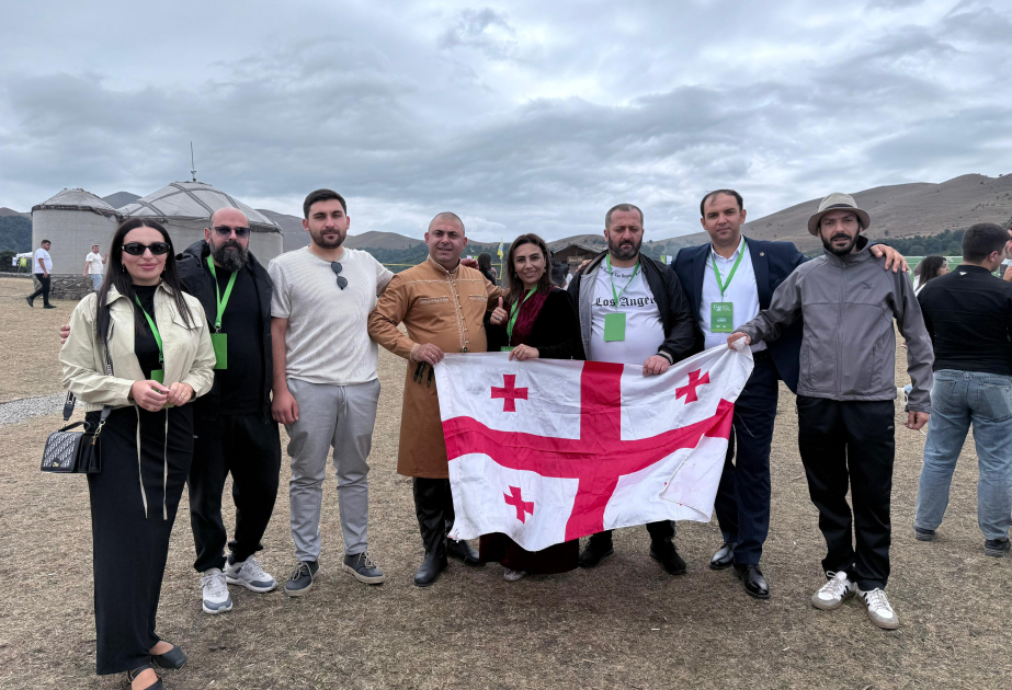 Gürcüstanda yaşayan soydaşlarımız Göygöldə festivalda iştirak ediblər