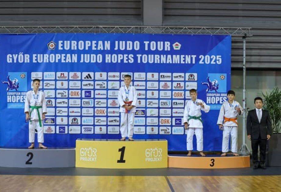 Azərbaycan cüdoçuları Macarıstanda 4 medal qazanıblar