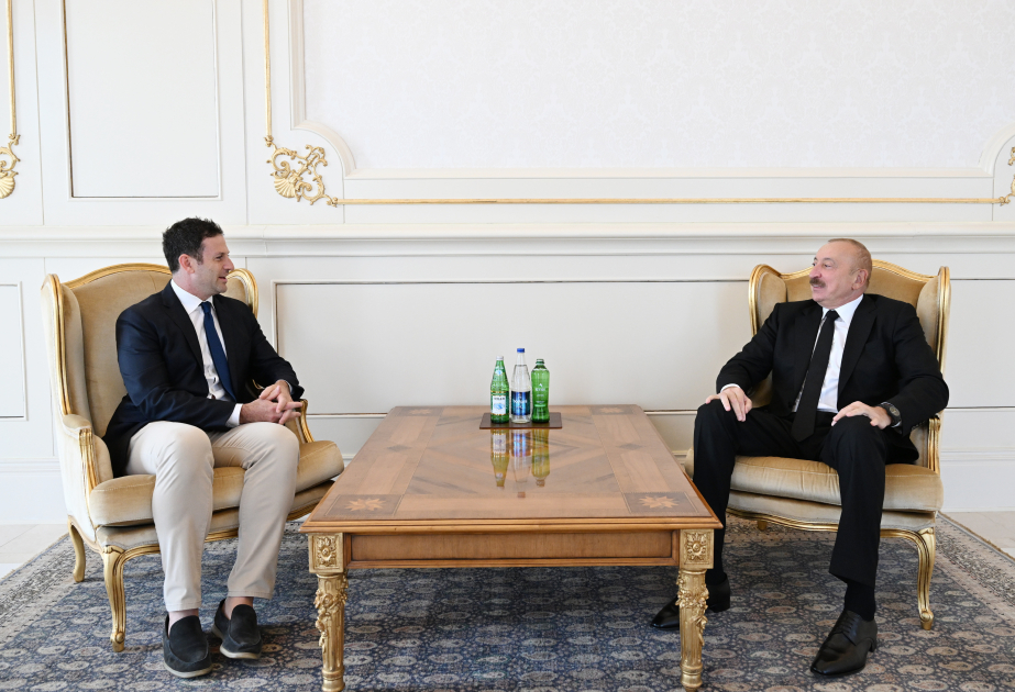 President Ilham Aliyev received President of Global Affairs at Goldman Sachs Group Inc VIDEO