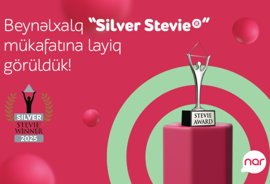 ®  Nar honored with prestigious “Stevie” Award