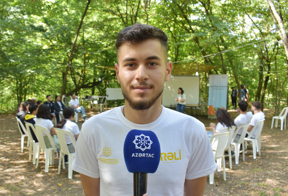 Düşərgə iştirakçısı: Dünyamızı daha təmiz saxlamalı və qorumalıyıq