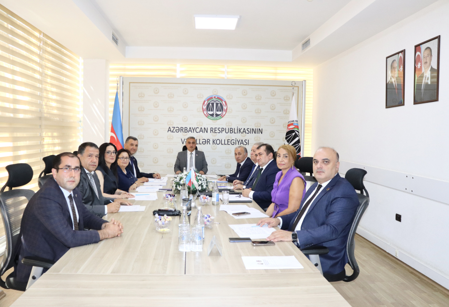 Vəkillər Kollegiyasının Rəyasət Heyətinin növbəti iclası keçirilib