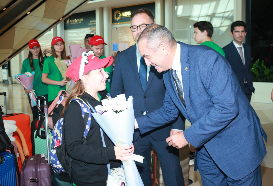 Azerbaijan welcomes 30 more Ukrainian children for rehabilitation