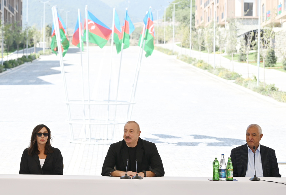 Präsident Ilham Aliyev: Vom 10. November 2020 bis zum 19. September 2023 bestand unser oberstes Ziel darin, die volle Souveränität unseres Landes wiederherzustellen