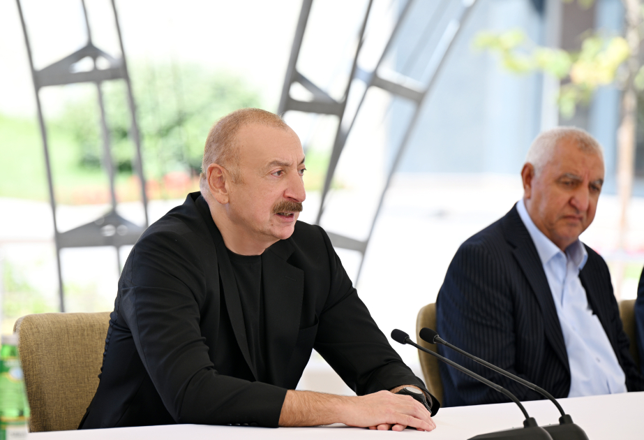 President: The fact that this document has been initialed actually puts an end to the Armenia-Azerbaijan conflict