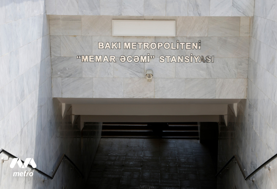 Metronun "Memar Əcəmi" stansiyasının keçidində təmir işləri yekunlaşıb