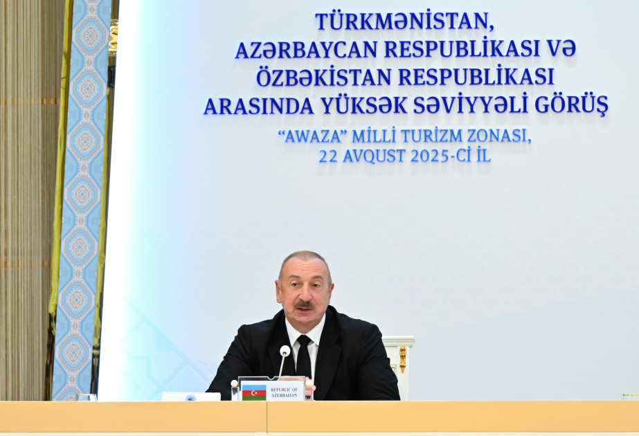 President Ilham Aliyev: Turkmenistan and Azerbaijan, as brotherly nations, will continue to move forward shoulder to shoulder