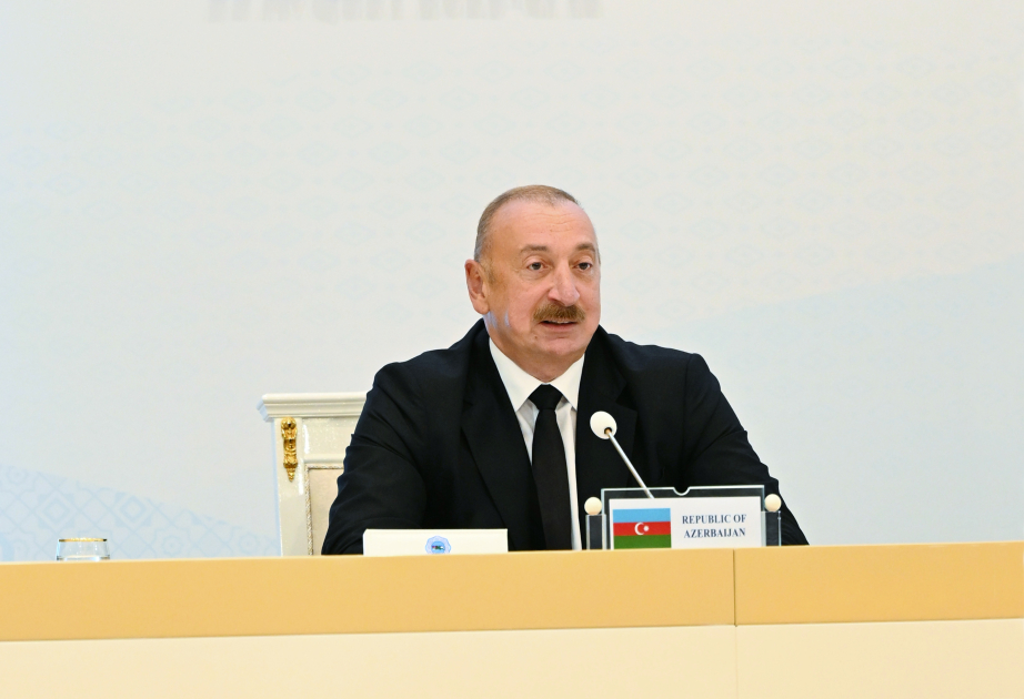 Azərbaycan Prezidenti: Bölgəmizdə yeni, çox perspektivli və sülhə yönəlmiş əməkdaşlıq formatı yaradılır