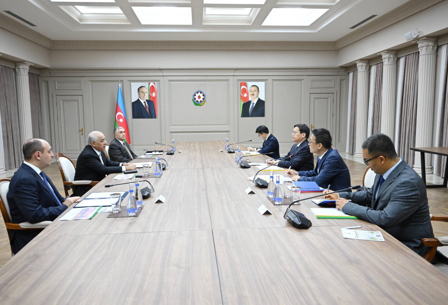 Se discutieron cuestiones de cooperación entre Azerbaiyán y la Corporación de Carreteras y Puentes de China