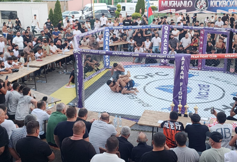 Qardabani rayonunda kikboksinq və MMA üzrə yarış keçirilib