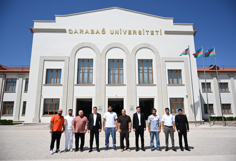 Cüdo üzrə Olimpiya çempionları Xankəndi şəhərinə səfər ediblər