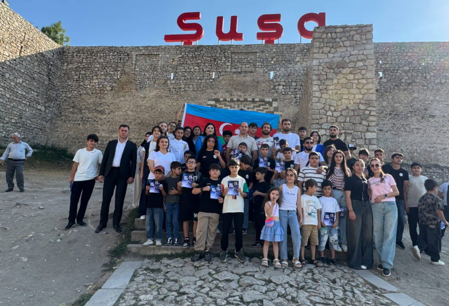 Cüdo üzrə Olimpiya çempionları Şuşa şəhərinə səfər ediblər