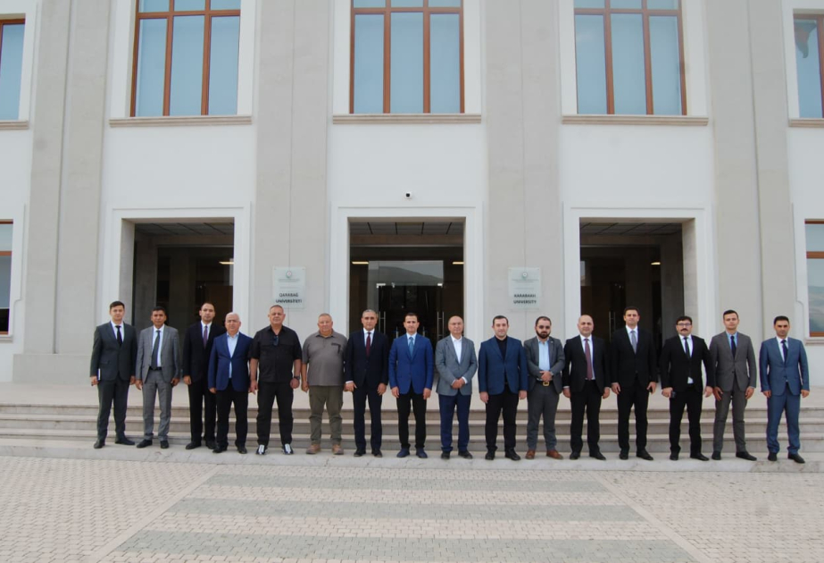 Xarici ölkə prokurorluqlarının nümayəndələri Qarabağ Universitetində olublar