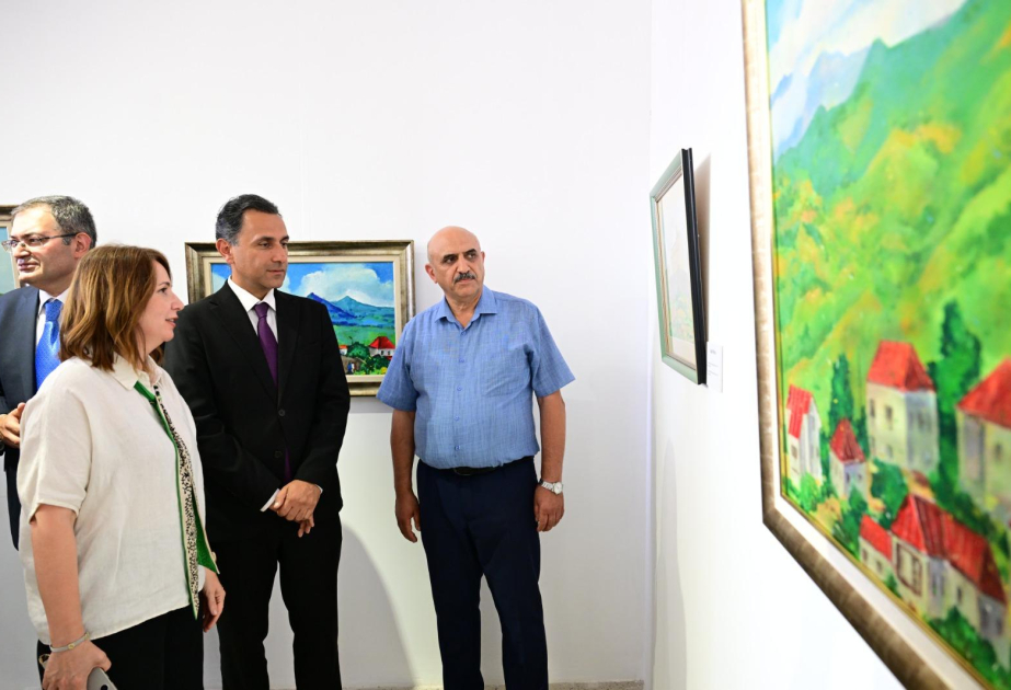 Laçında “31 il sonra” adlı fərdi sərgi açılıb