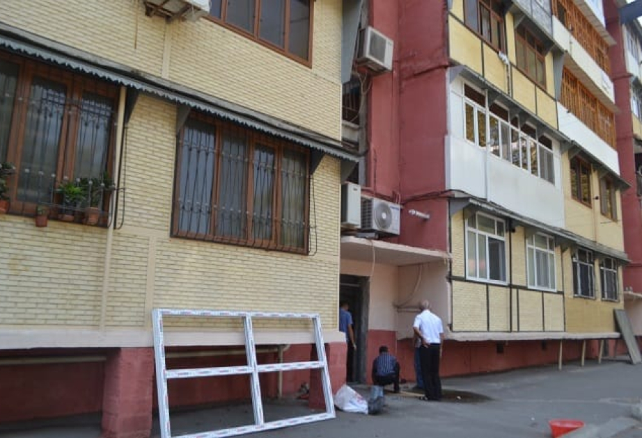 Mingəçevirdə küçələr və yaşayış binaları abadlaşdırılır