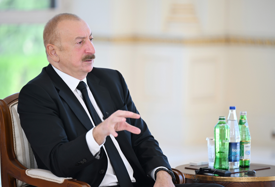 President Ilham Aliyev: We are almost in the final stage of infrastructural development in Karabakh