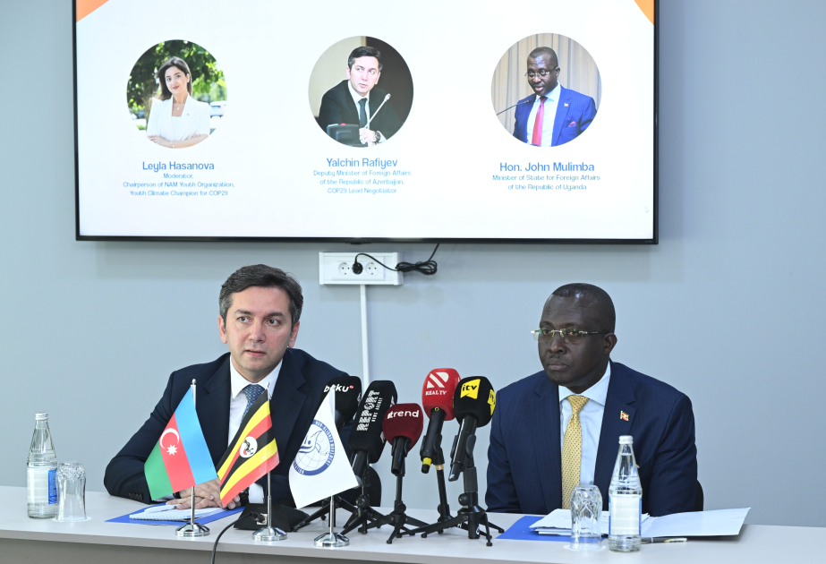 NAM Youth Organization hosts meeting with Minister of State for Foreign Affairs of Uganda