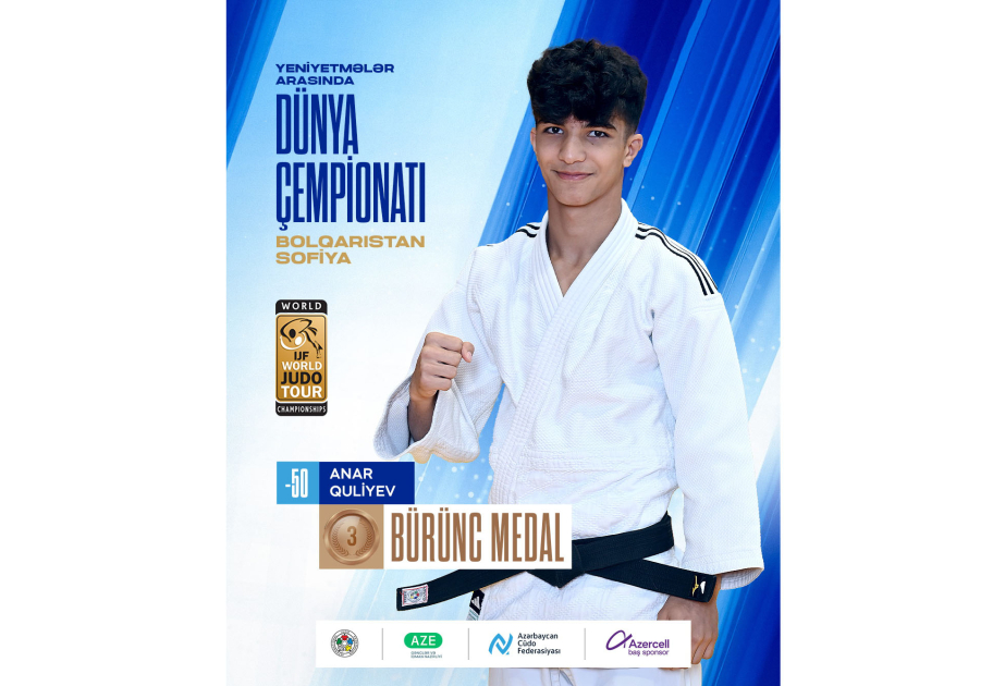Azerbaijani judoka bags bronze at 2025 Cadets World Championships in Bulgaria