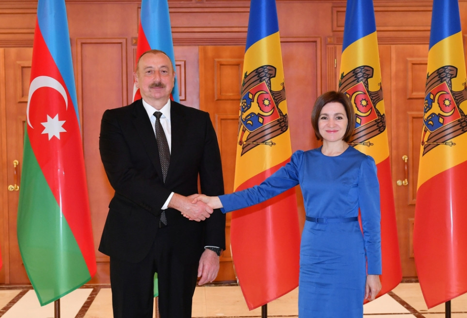 Präsident Ilham Aliyev: „Wir legen großen Wert auf Entwicklung der Kooperationsbeziehungen zwischen Aserbaidschan und Moldau“