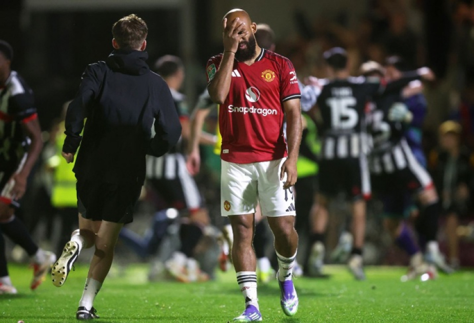 Man Utd humiliated by League Two Grimsby in EFL Cup