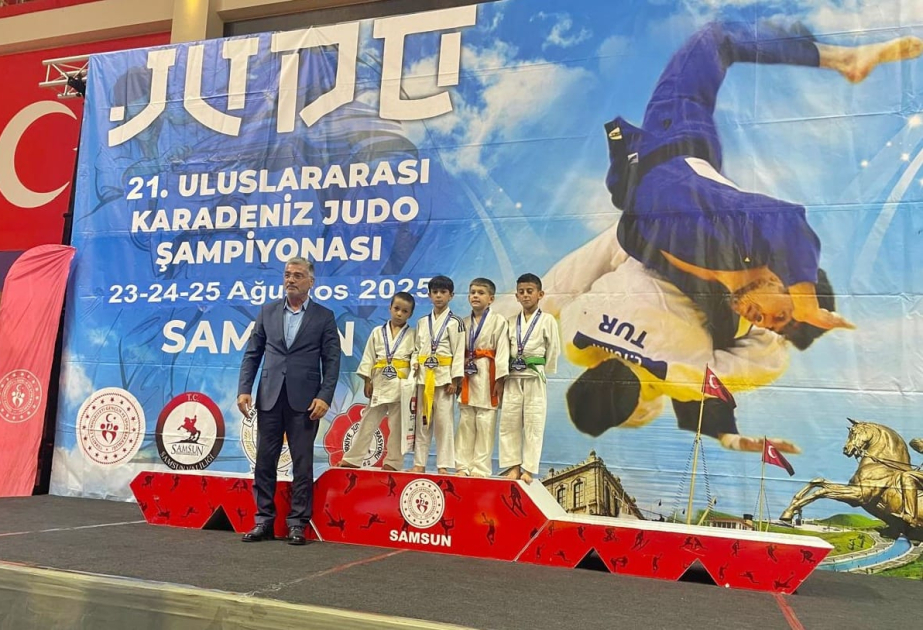 Naxçıvanlı cüdoçular Türkiyədə keçirilən beynəlxalq turniri 8 medalla tamamlayıblar