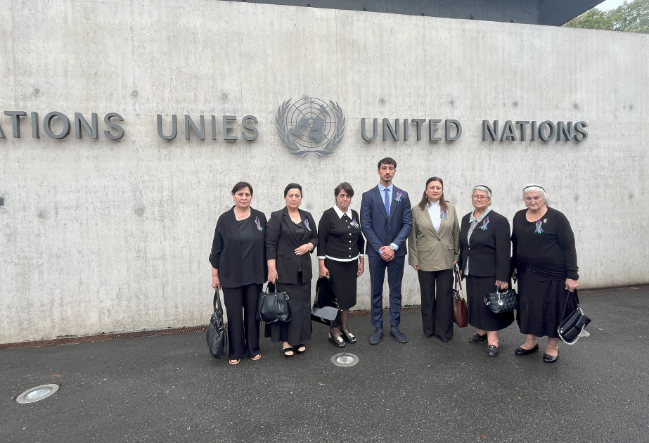 Familiares de personas desaparecidas en Azerbaiyán son recibidos por primera vez en la ONU