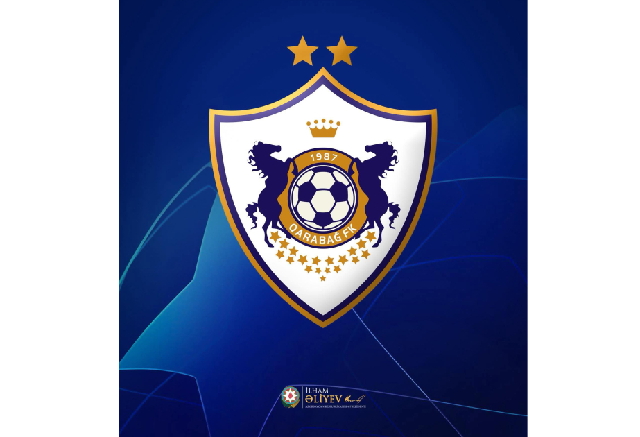 伊利哈姆·阿利耶夫总统祝贺卡拉巴赫队赢得欧冠联赛主赛入场券