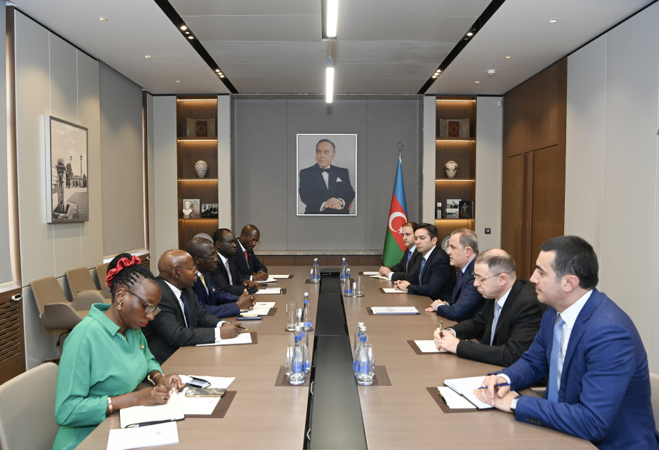 讨论阿塞拜疆与乌干达政治、经济和人文方面的关系