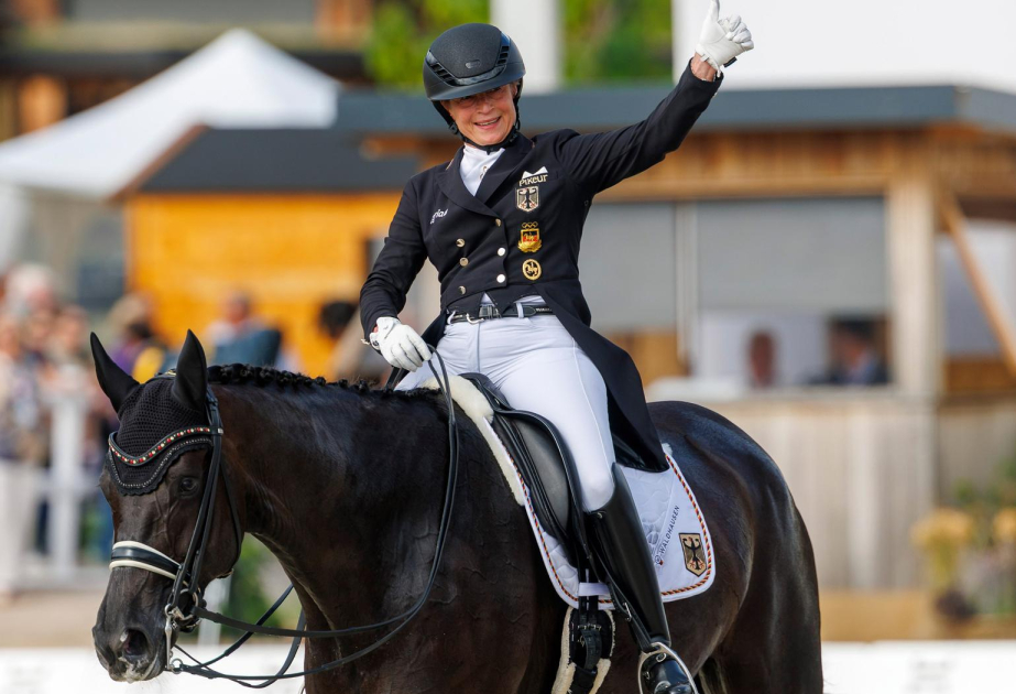 Reitsport: Gold für das deutsche Team bei der Dressur-EM