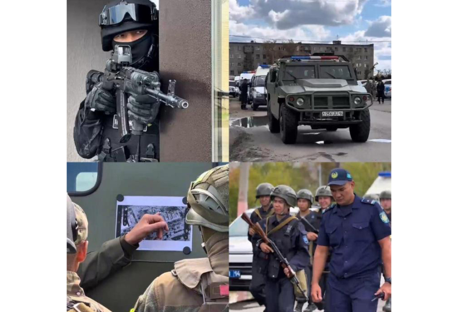 В Казахстане проведены антитеррористические учения