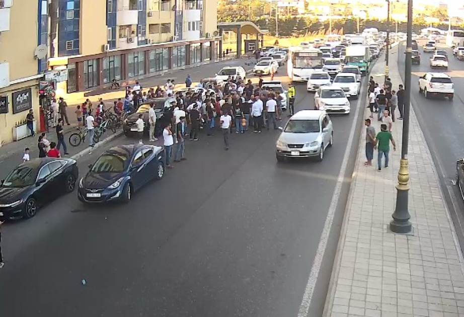 Paytaxtın Sabunçu rayonunda piyadanın vurulması ilə nəticələnən yol-nəqliyyat hadisəsi baş verib