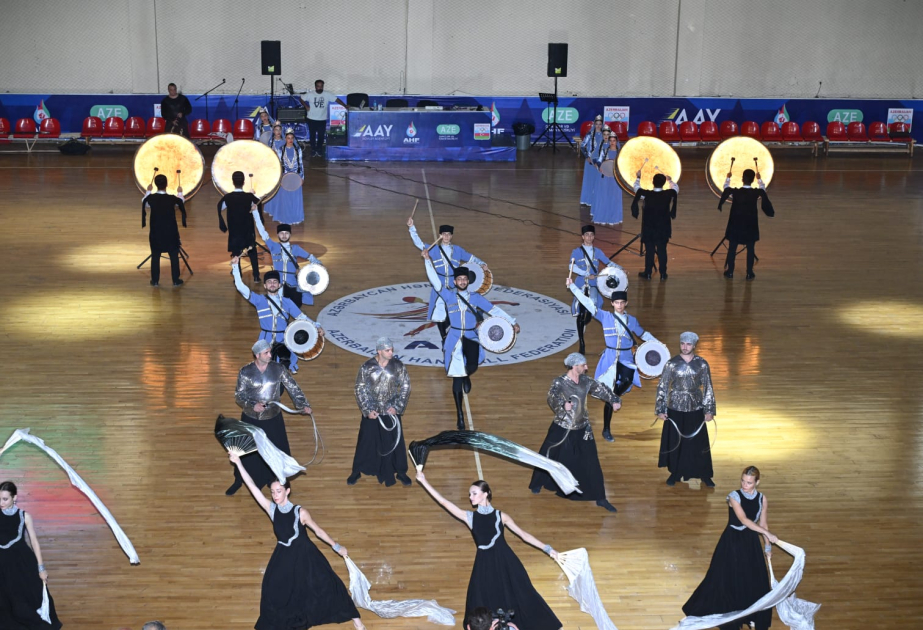 Eröffnung des internationalen Handball-Turniers zu Ehren von Heydar Aliyev in Baku